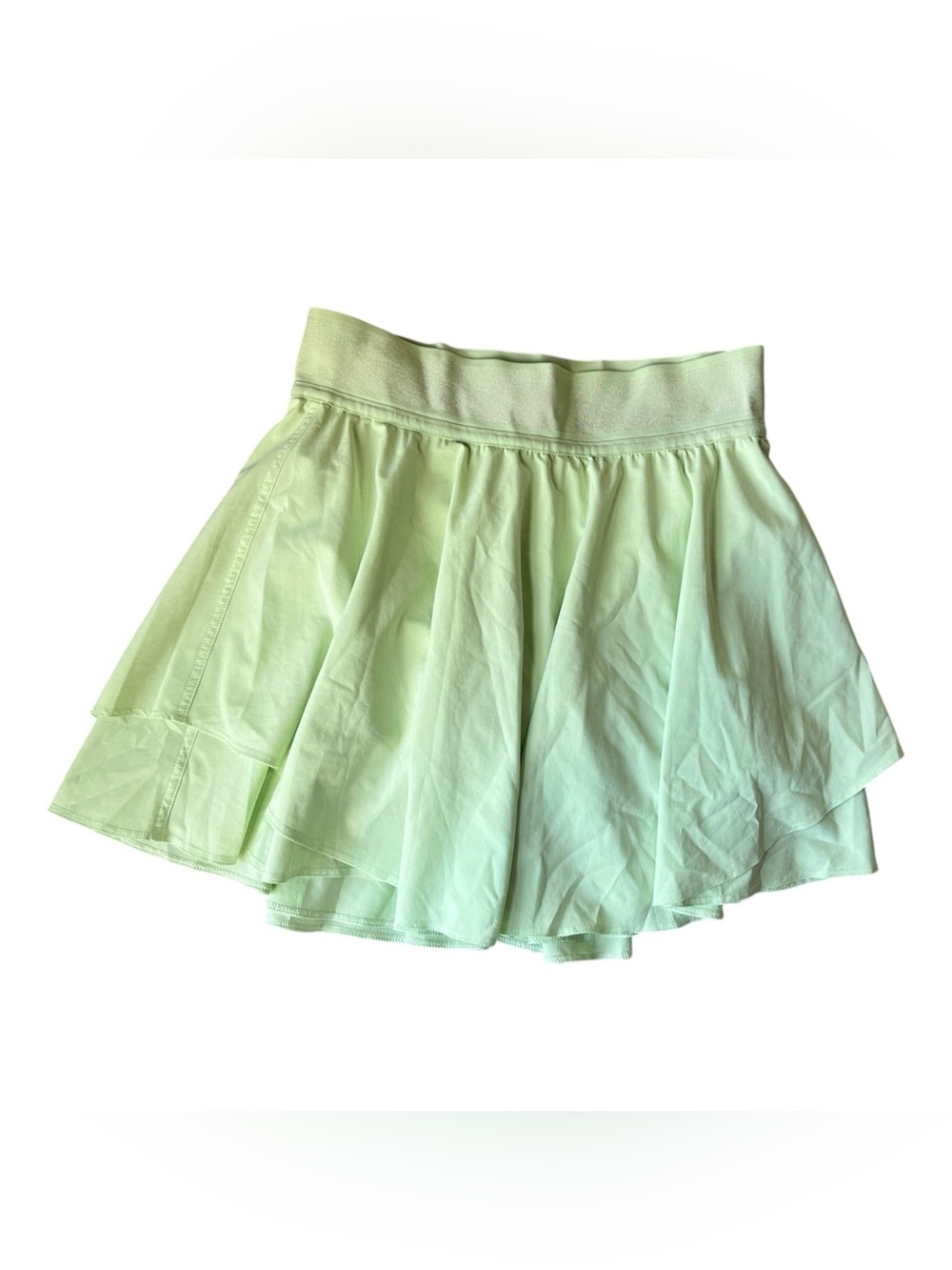 Lululemon Court Rival High-Rise Skirt Long Tall Mint Green Women Size 4 NWOT HTF